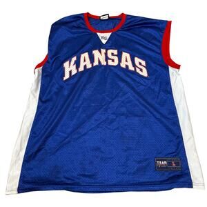 Vintage 90's Champs Sports By Team Edition Kansas Jayhawks Sleeveless Jersey L